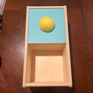 Lovevery Sliding top box from The Thinker play kit 11-12 months